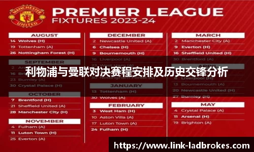 利物浦与曼联对决赛程安排及历史交锋分析